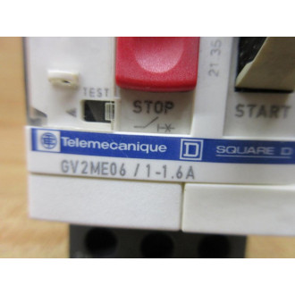 Telemecanique GV2ME061-1.6A Square D Motor Starter GV2ME06116A - New No Box