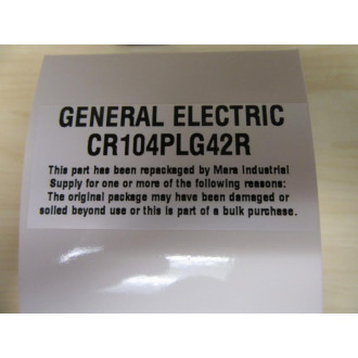 General Electric CR104PLG42R Pilot Light