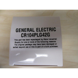 General Electric CR104PLG42G Pilot Light
