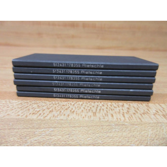 Rietschle Thomas 513431 Carbon Vane 178355 (Pack of 6) - New No Box