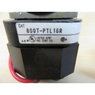 Allen Bradley 800T-PTL16R Pushbutton Series T - New No Box