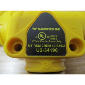 Turck MT-RSM-2RKM 40S3034 Splitter Tee U2-34196