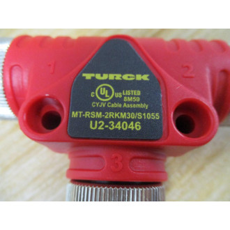 Turck MT-RSM-1RKM30S1055 Splitter Tee U2-34046