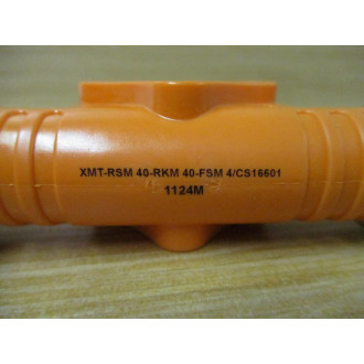 Turck XMT-RSM 40-RKM 40-FSM 4CS16601 Tee Connector 100021764 - New No Box
