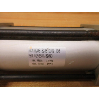 SMC NCA1B200-0288-DUO01190 Pneumatic Cylinder NCA1B2000288DUO01190 - Used
