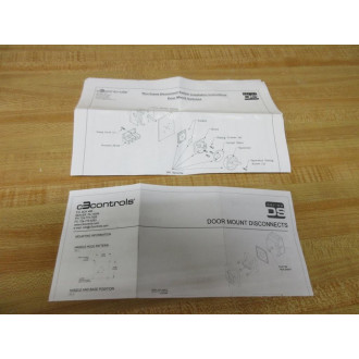C3 Controls DDS2-360-DHGRY Disconnect Switch DDS2-360 - New No Box