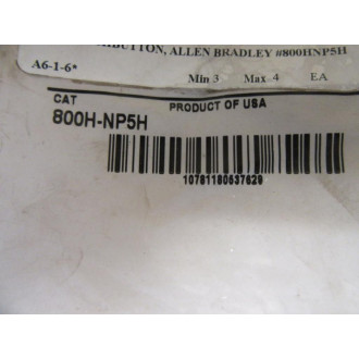 Allen Bradley 800H-NP5H Boot