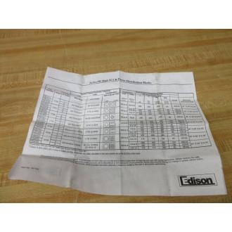 Edison PB1013 Open Terminal Block