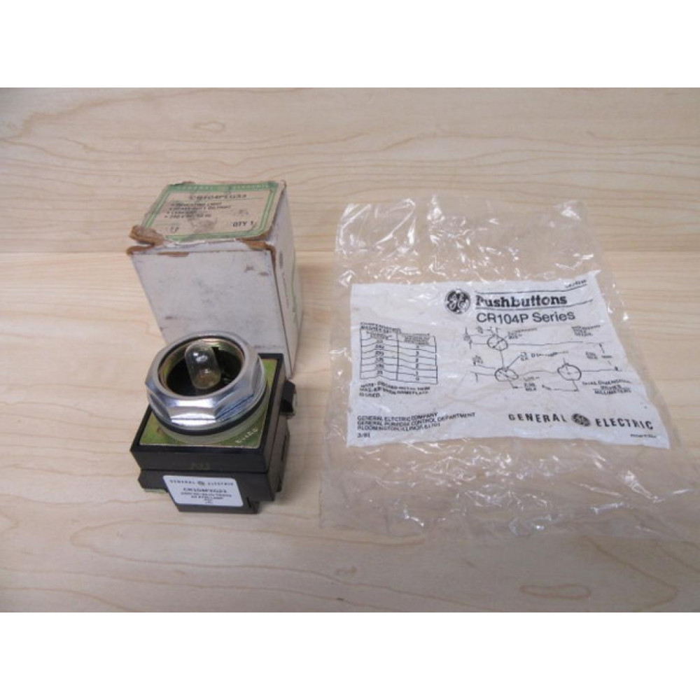 General Electric CR104PLG33 Pilot Light