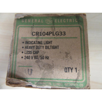 General Electric CR104PLG33 Pilot Light