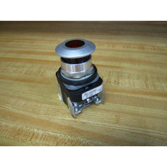 Allen Bradley 800T-FXQ24RA1 Red Button 800TFXQ24RA1 w800T-XA1 & Blank - Used