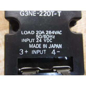 Omron G3NE-220T-T Relay G3NE220TT - Used