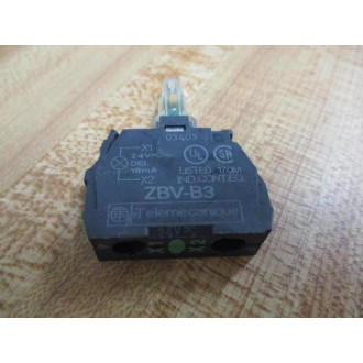 Telemecanique ZBV-B3 Schneider Green Light Module 35539 - Used