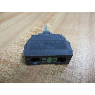 Telemecanique ZBV-B3 Schneider Green Light Module 35539 - Used