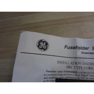 General Electric 9T58B0000G05 Fuse Holder