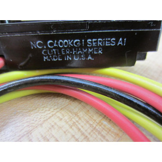 Cutler Hammer C400KG1 Eaton Cover Control Kit C400KGI Series A1 - New No Box