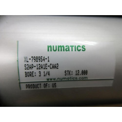 Asco Numatics S2AP-12A1E-CAA2 Cylinder S2AP12A1ECAA2 - New No Box