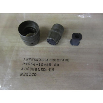 Amphenol PT06A-10-6S SR Circular Connector Plug U71-150752-06S