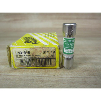 Buss FNQ-R-6 Bussmann Fuse Cross Ref 6F119 (Pack of 10)