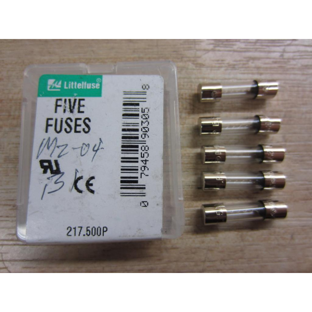 Littelfuse 0217.500VXP Fuse 0217500VXP (Pack of 5)