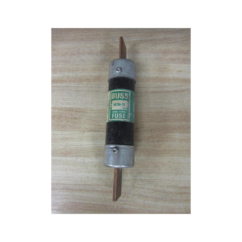Bussmann NON-70 One-Time Fuse NON70 (Pack of 3) - Used