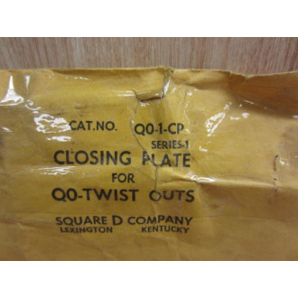 Square D Q0-1-CP Closing Plate QO1CP