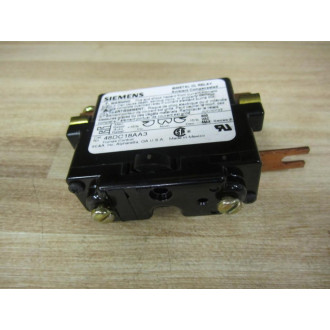 Siemens 48DC18AA3 Thermal Overload Relay - New No Box