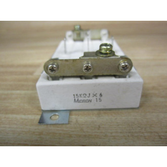 Micron 15KOHMSJ X 6 15KOHMSJX6 Resistor - Used