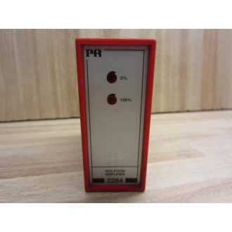 PR Electronics 2284-E1 Isolation Amplifier 607670 - Used