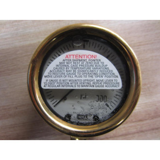 Wika 9310738 Gauge 0-300 Psi