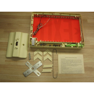 Morris 73012 LED Exit Sign Battery Included