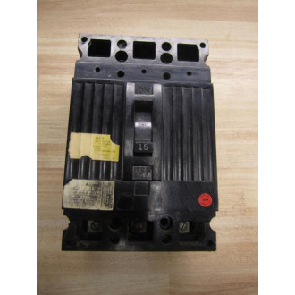 General Electric THED136015 Circuit Breaker - Used
