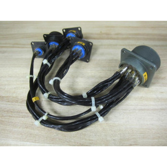 Amphenol A660-8004-T372 Cable Connector A6608004T372 - New No Box