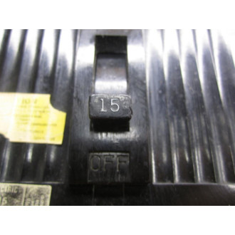 General Electric THED136015 Circuit Breaker - Used