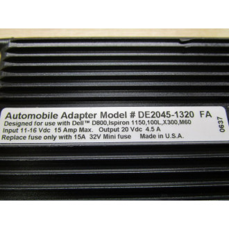 Lind DE2045-1320 Automobile Adapter - New No Box