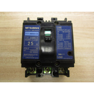 Mitsubishi MB30-CS25 Circuit Motor Breaker MB30CS25 - New No Box
