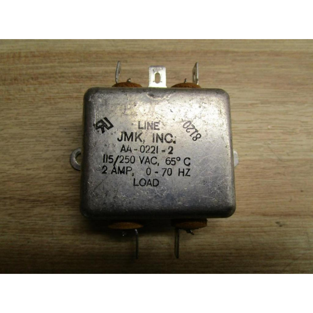 JMK AA-0221-2 EMI Filter - Used