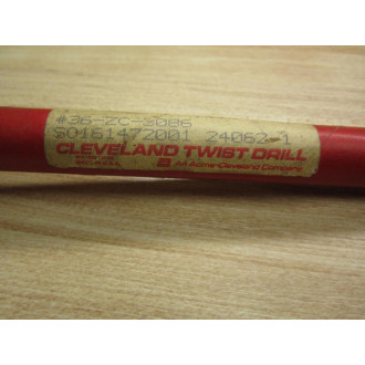 Cleveland Twist Drill 36-ZC-3086 Tapered Twist Drill Bit .414" 2590