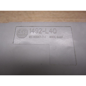 Allen Bradley 1492-L4Q Terminal Block 1492L4Q (Pack of 3) - New No Box