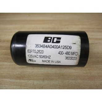 BC 3534B4A0400A125D9 Capacitor - Used
