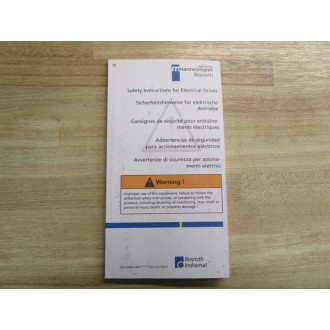 Mannesmann  Rexroth SVS1-MS-P Manual 209-0069-4102-00