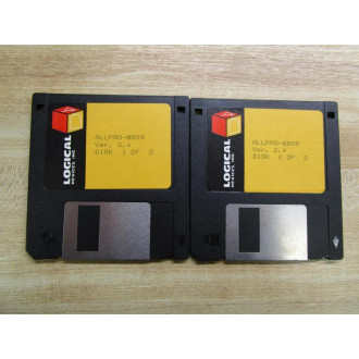 Logical 88XR Software Disk Set Allpro Version 2.4 - Used