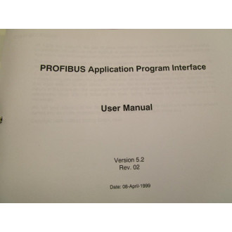 Softing 5.2 User Manual For PROFIBUS PB-DMK-95SW WO Disks - Used