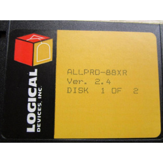 Logical 88XR Software Disk Set Allpro Version 2.4 - Used