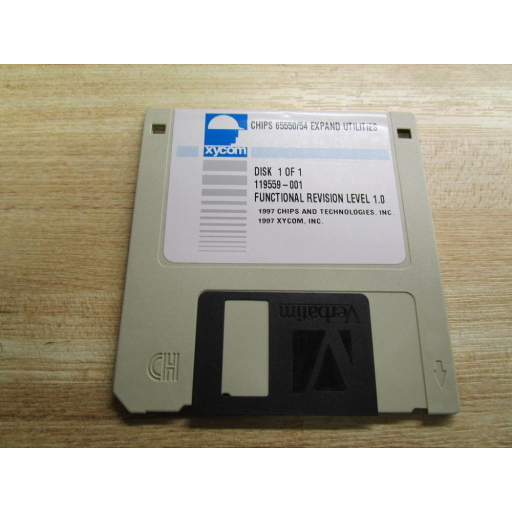 Xycom 119559-001 Software Disk - Used