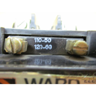 Ward Leonard 7001-7030-11 Contactor  7001703011 110-120V Coil - Used
