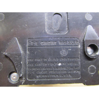 SiemensGouldITE Q350 Circuit Breaker 50A 3P - Used