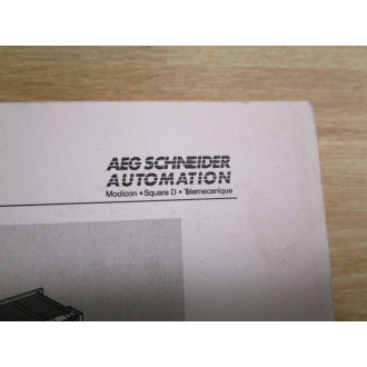 AEG Schneider TSX DM 37 E User's Manual - Used