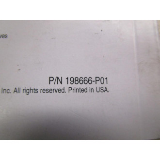 Allen Bradley 198666-P01 Manual For Powerflex 700 - Used