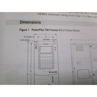 Allen Bradley 198666-P01 Manual For Powerflex 700 - Used